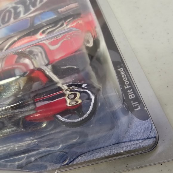 2002 Hot Wheels Mothers Series #2 LiL' BIT FOOSED Car #1 of 4 in Protector NEW - Picture 7 of 10